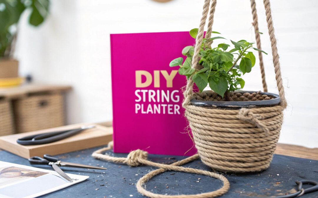 Jak Zrobić Kwietnik Ze Sznurka: Complete DIY Guide