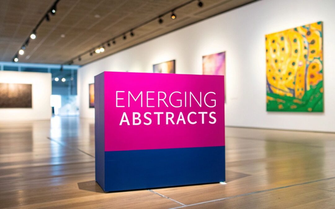 Top 6 Emerging Abstract Artists Worth Investing In (2025)