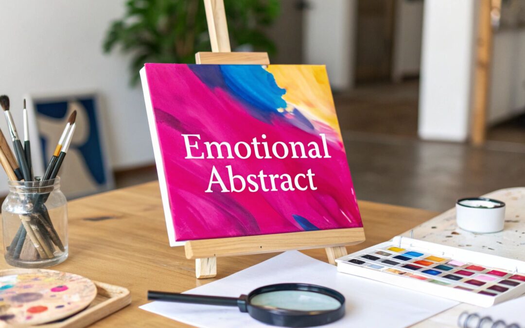 Emotional Abstract Art: A Guide to Meaningful Collecting