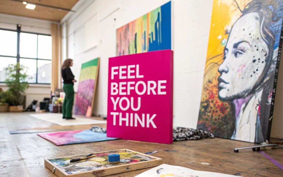 Intuitive Abstract Expressionism: Feel Before You Think