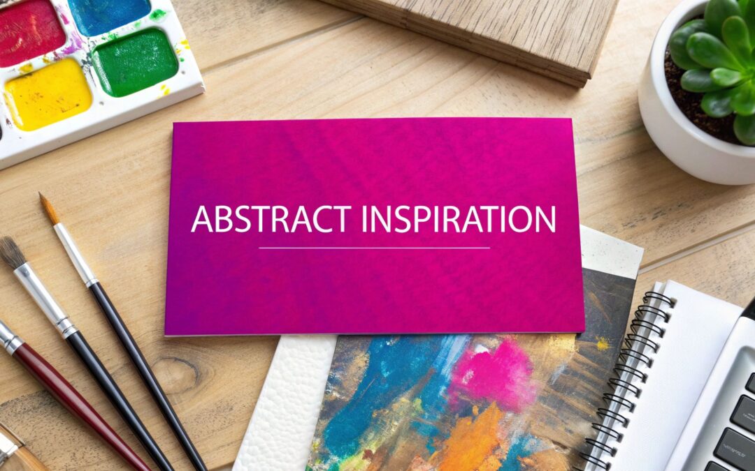 7 Sources of Abstract Art Inspiration to Transform Your Work