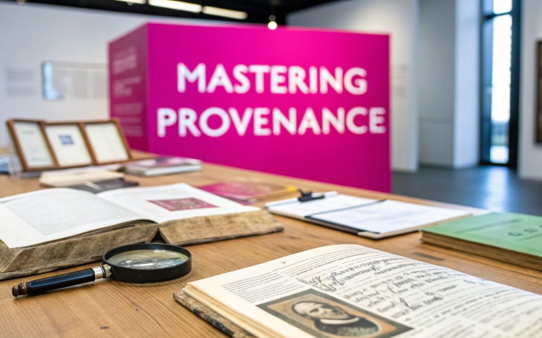 Mastering Art Provenance Research