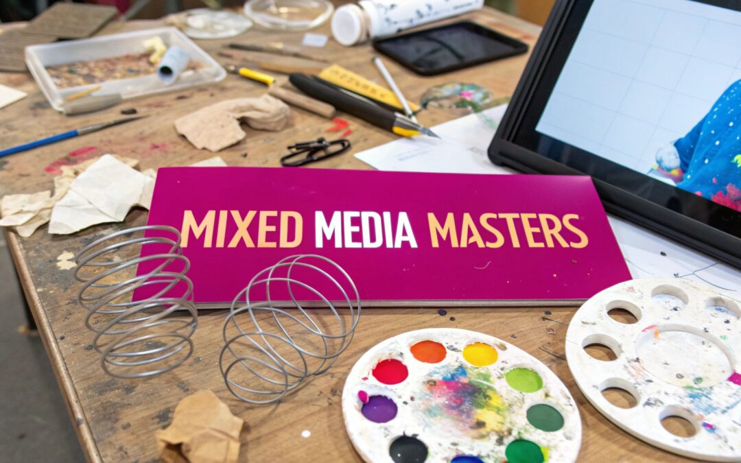 8 Contemporary Mixed Media Artists Redefining Art in 2025