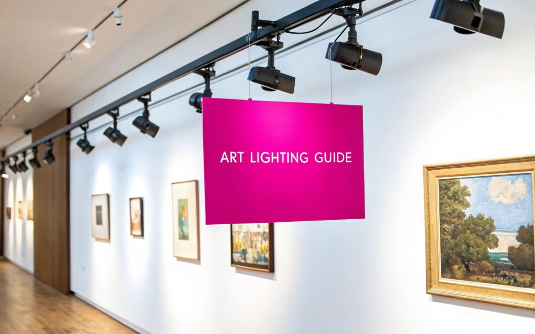 Your Guide to Lighting for Wall Art
