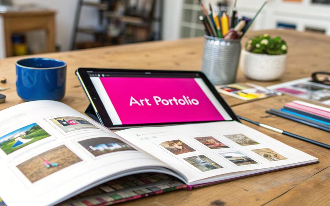 How to Build an Art Portfolio That Gets You Noticed